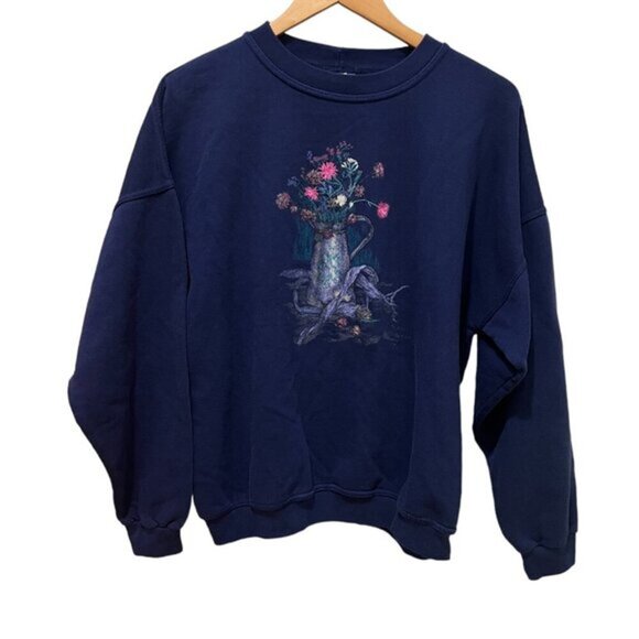 Northern Reflections Blue Sweater (Large? no tag) - Picture 1 of 7